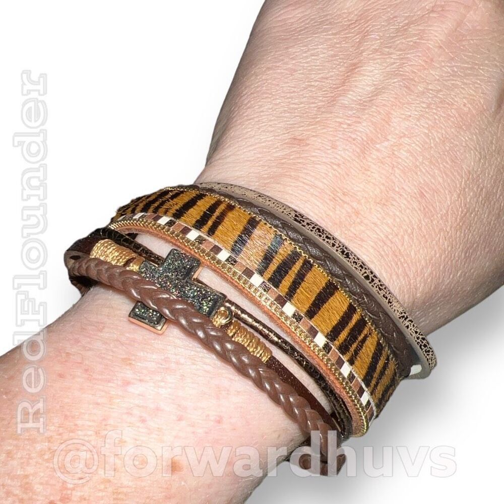 Bundle Sale 3 for $15 | BluBox Boutique Multi-Strand Animal Style Bracelet